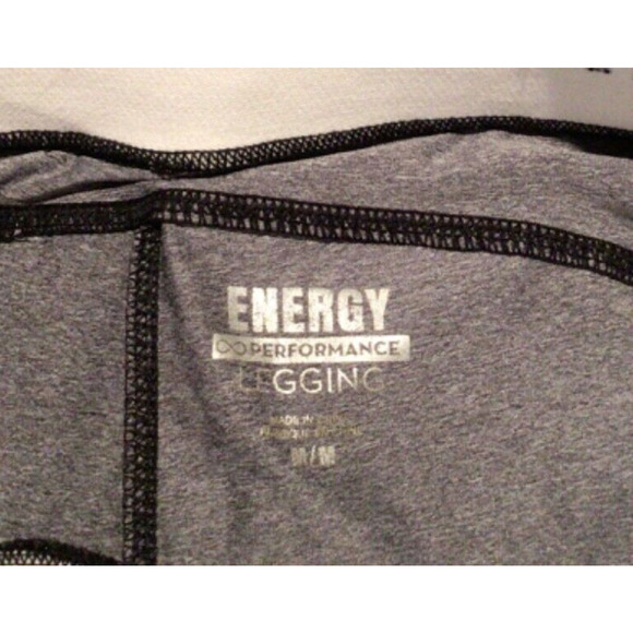 Energy Performance Women's Black Gray Camo "Take A Risk" Leggings Size Medium - Picture 4 of 5